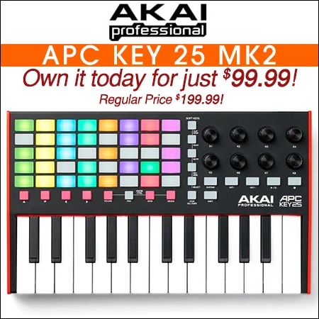 Akai APC Key 25 MK2 MIDI Keyboard Controller