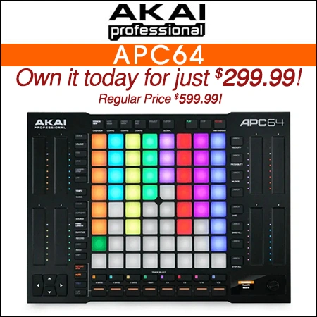Akai APC64 Ableton Live MIDI Controller