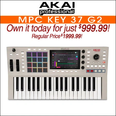 Akai Professional MPC Key 37 G2 Standalone Music Production Keyboard