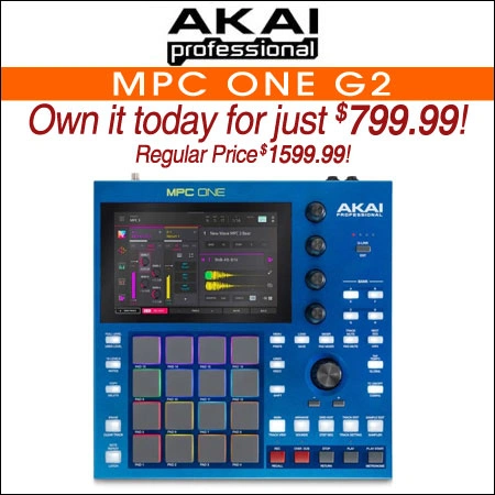 Akai Professional MPC One G2 Standalone Sampler & Sequencer