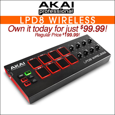 Akai LPD8 Wireless