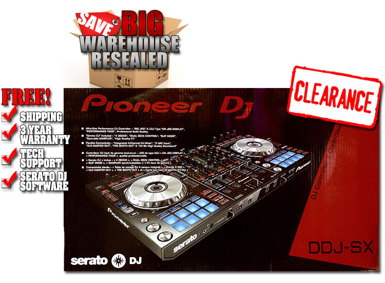 Pioneer DDJ-SX Warehouse Resealed