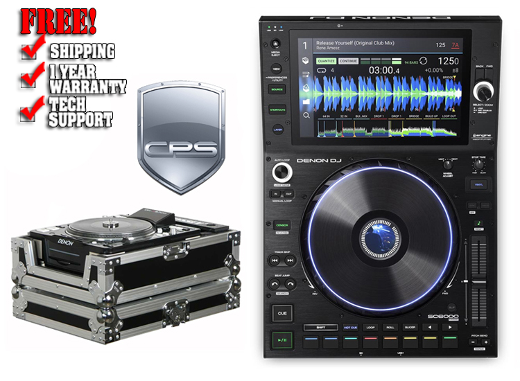 Denon DJ SC6000 Protection Bundle