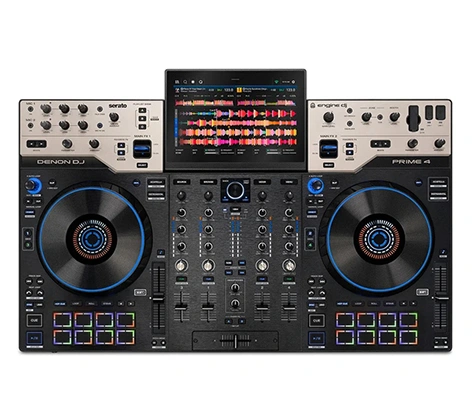 Denon DJ PRIME 4 G2 4-Deck DJ Controller with Stems