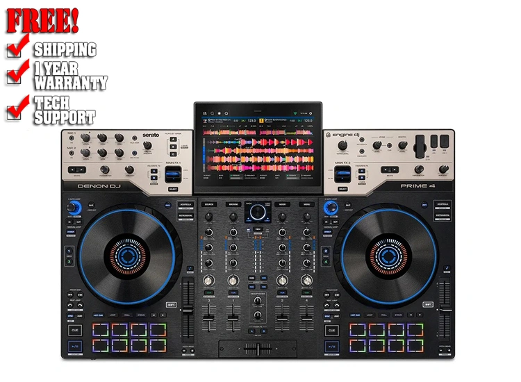 Denon Prime 4 G2 4-Channel Standalone DJ Controller