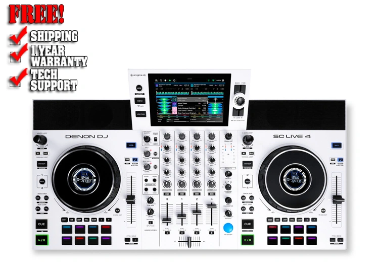 Denon DJ SC Live 4 White
