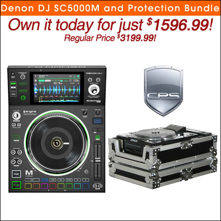 Denon DJ SC5000M Protection Bundle