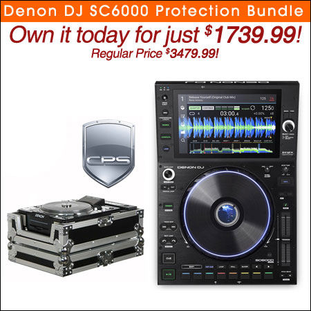 Denon DJ SC6000 Protection Bundle