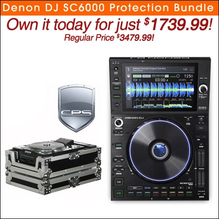 Denon DJ SC6000 Protection Bundle