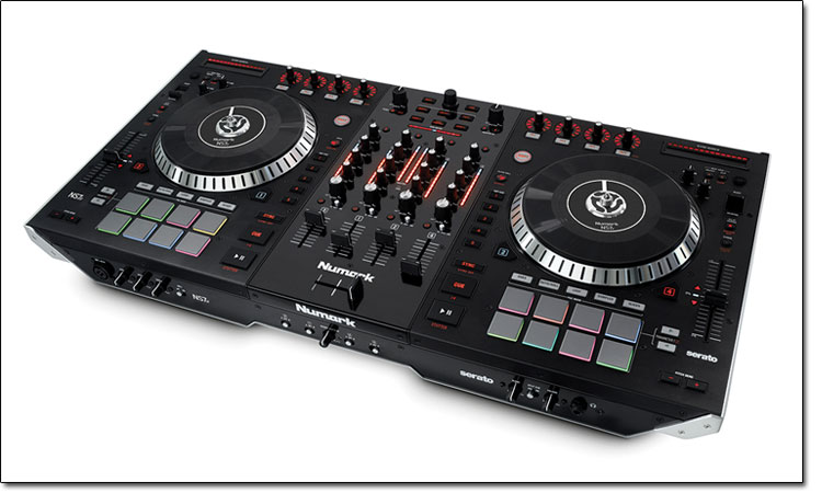 Numark NS7 2 DJ Controller with Serato DJ software for DJ's and Clubs