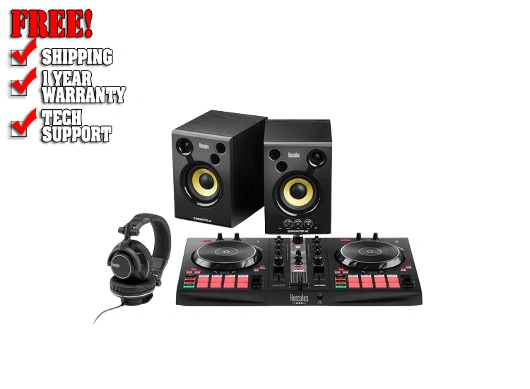 Hercules DJ Essentials Kit – Complete Beginner DJ Setup