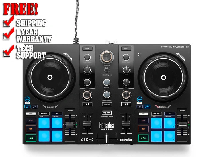 Hercules DJControl Inpulse 200 MK3 DJ Controller