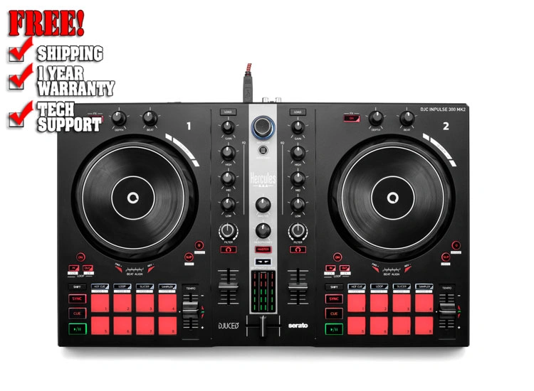 Hercules DJControl Inpulse 300 MK2 2-channel DJ Controller