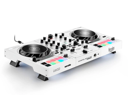 Hercules DJControl Inpulse 500 White 2-Channel DJ Controller
