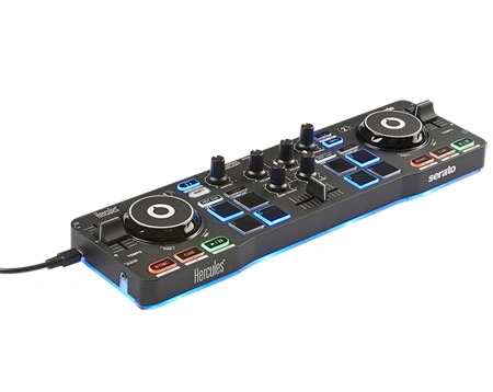 Hercules DJControl Starlight - Mini 2-Deck DJ Controller