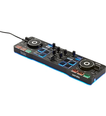 Hercules DJControl Starlight - Mini 2-Deck DJ Controller