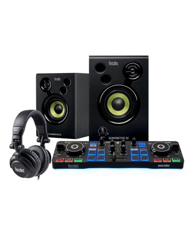 Hercules DJStarter Kit – Complete DJ System for Beginners