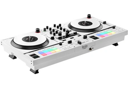Hercules DJControl Inpulse T7 White Edition - Motorized DJ Controller