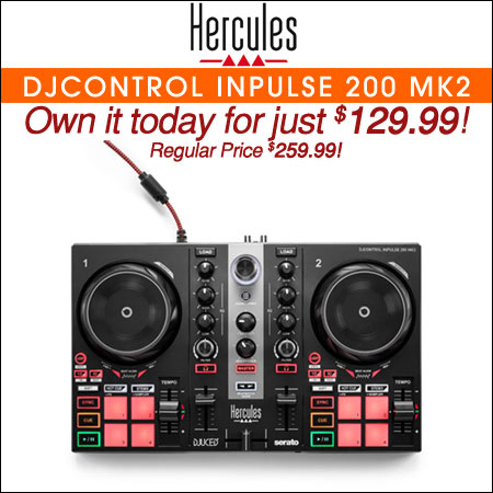 Hercules DJControl Inpulse 200 MK2