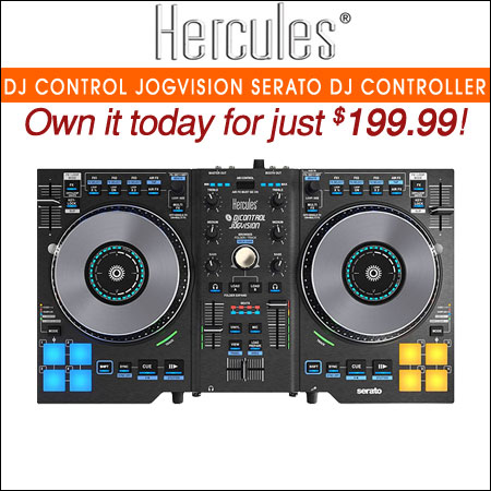  Hercules DJ Control Jogvision Serato DJ Controller