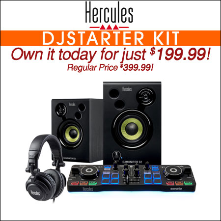 Hercules DJStarter Kit
