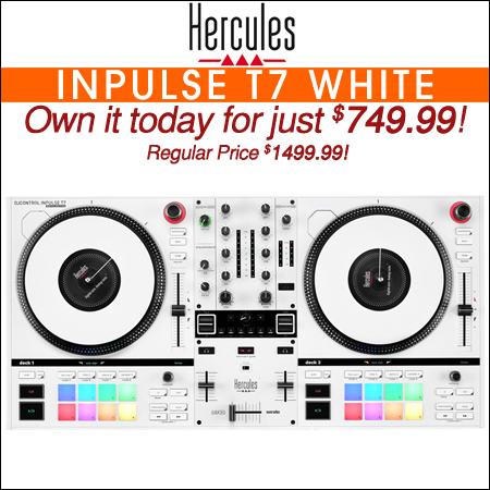 Hercules Inpulse T7 White Edition