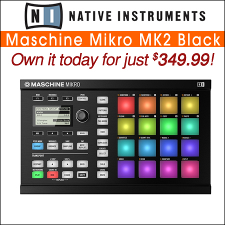  Native Instruments Maschine Mikro MK2 Black 