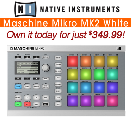  Native Instruments Maschine Mikro MK2 White 