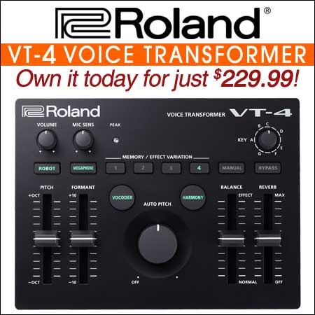 Roland VT-4 Voice Transformer