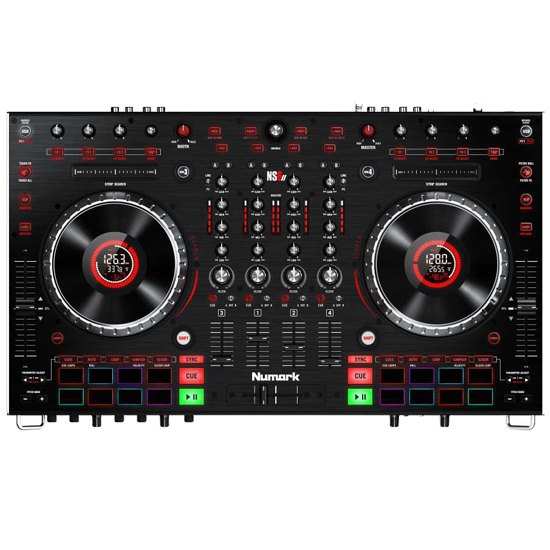 Numark NS6II + MAGMA MGA40986 Case Bundle