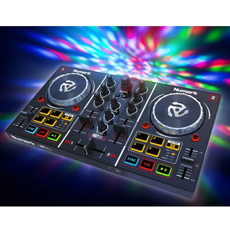 Numark Party Mix & Mackie CR3-X Package