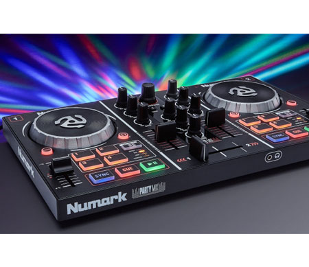 Numark Party Mix & Mackie CR3-X Package