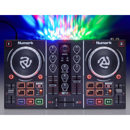 Numark Party Mix & Mackie CR3-X Package