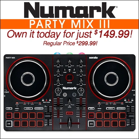 Numark Party Mix III Portable DJ Controller