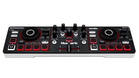 Numark MixTrack Go Portable 2-Deck DJ Controller
