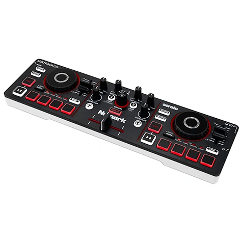 Numark MixTrack Go DJ Controller with Built-In Audio Interface