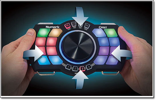 Numark Orbit Wireless Handheld DJ Controller