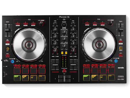 Pioneer DDJ-SB2 + Headphones + Dual Cable