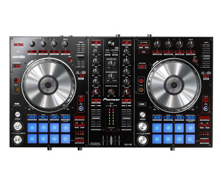 Pioneer DDJ-SR2 + Black Glide Style Case