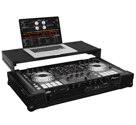 Pioneer DDJ-SX3 + Odyssey Glide Style Black Label Flight Case w/Rack