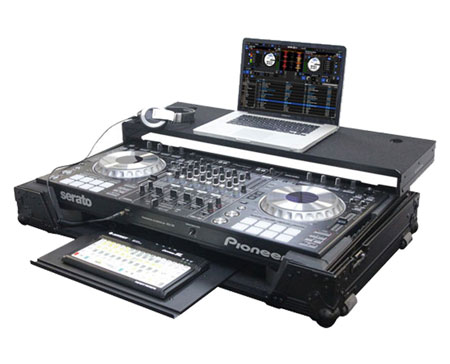 Pioneer DDJ-SZ + Odyssey Black Label Glide Case with Tray