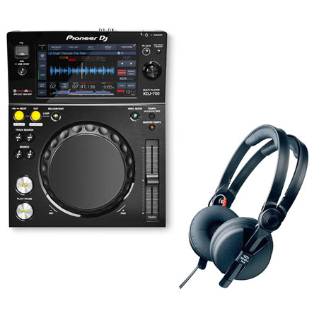 Pioneer XDJ-700 + HD 25 Headphones