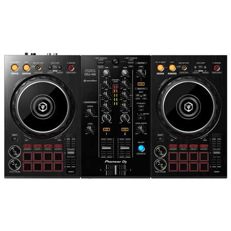 Pioneer DDJ-400 DJ Controller for rekordbox w/ Carry-Lite case