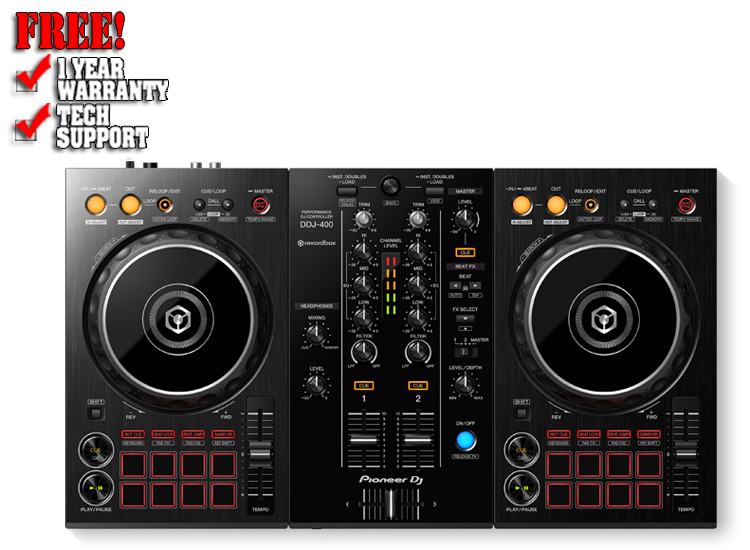 Pioneer DDJ-400 | DJ Digital Controllers | DJ Equipment | Chicago 