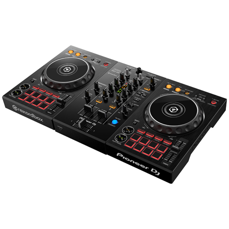 Pioneer DDJ-400 and Mackie SRT 212 with Gemini DJ ST-Pack Package