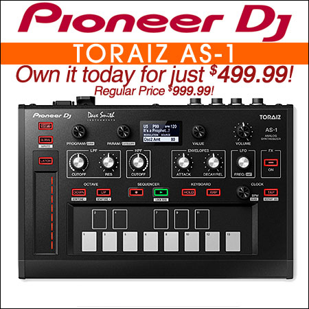 Pioneer DJ TORAIZ AS-1 Polyphonic Analog Synthesizer