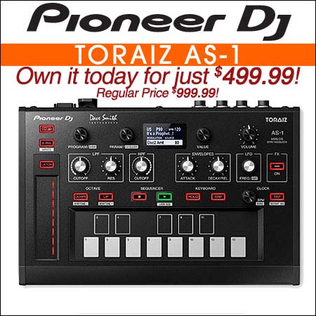 Pioneer DJ TORAIZ AS-1 Polyphonic Analog Synthesizer