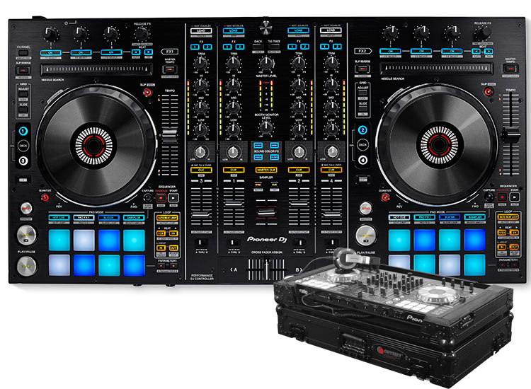 Pioneer DDJ-RX + Odyssey Black Label Flight Case