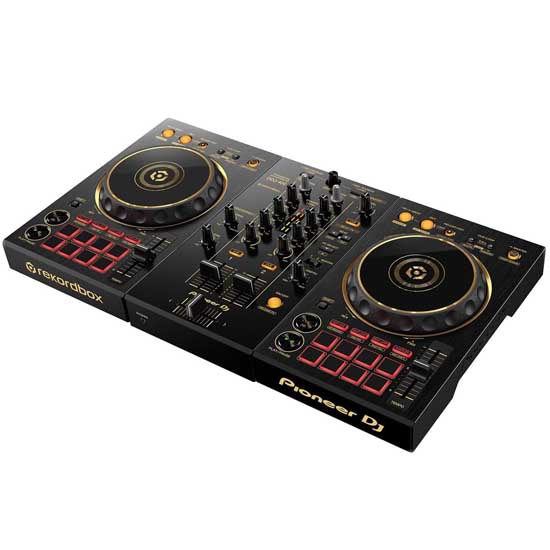 Pioneer DDJ-400-N Gold and DM-40 White Pack