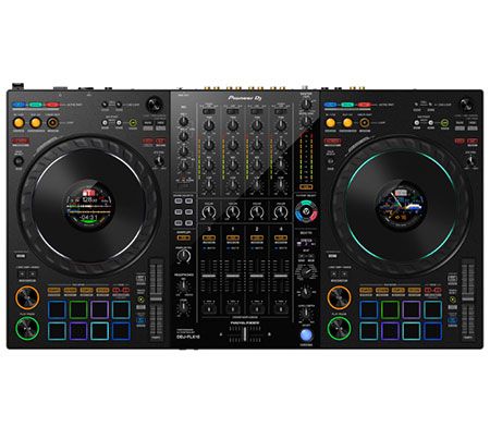 Pioneer DDJ-FLX10 and (2) Cerwin Vega CVE-15 with Stands and Cables Package